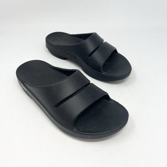 OOFO OOahh Recovery Slide Sandals Women’s Size 8 Footbed Comfort Sandals Casual - Picture 1 of 8